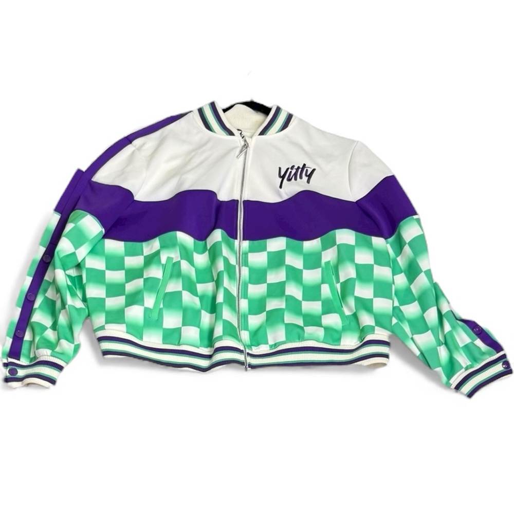 YITTY I NWT Major Label Track Jacket in Mint Condition Check Me Out 3X